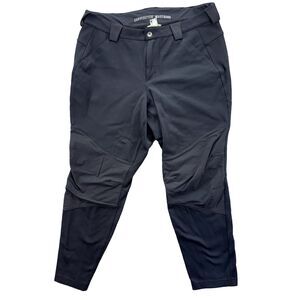 Duluth Womens Hardchore Tech Curvesetter Pant Size 18 Black Workwear Outdoor